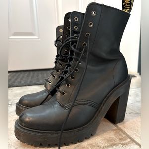 Doc Martens heeled booties size 7